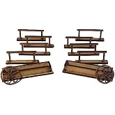 Hitching Posts Water Troughs - 28mm Terrain MDF Kit Western Old West