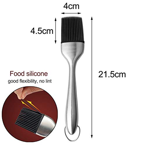 Color Scissor Pastry Cutter Set, Stainless Steel Dough Blender/Dough Scraper/Pastry Brush kit for Kitchen Baking Tools
