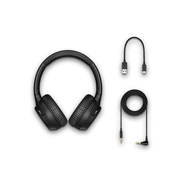 Cuffie wireless Sony WH-XB700 EXTRA BASS, 30 ore di durata della batteria,  360 Reality Audio, stile on-ear, ottimizzate per assistenti vocali taglia  unica Nero (Ricondizionato) - Cuffie Hi-Fi