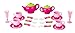 Liberty Imports Deluxe Pink Tea Set for Kids Pretend Play with Tea Pots, Cups, Dishes and Kitchen Utensils (18 pcs)