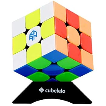 Cubelelo Gans 354 M 3x3 Stickerless Magnetic Speed Cube 3x3x3 Magic Cube (Best 2018 Flagship Product for Speedsolving)