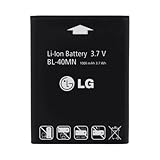 LG LG EAC61700902 BL-40MN 1000mAh Original OEM Battery for the LG Xpression C395/LN272 Rumor Reflex - Battery - Non-Retail Packaging - Black