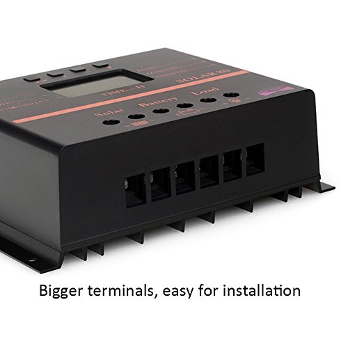 Sun YOBA 60A Solar Regulator Solar Charge Controller Solar Controller with USB Port - Thumbnail 7