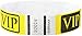 Goldistock Event Wristbands VIP Deluxe Neon Yellow 500 Count | ¾” Arm Bands | Paper-Like Party Armbands | Wrist Bands