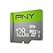 PNY Elite 128GB, up to 85MB/Sec, Microsdxc Card -UHS-I, U1 (P-SDU128U185EL-GE)