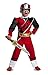 Power Rangers Ninja Steel Toddler Muscle Costume, Red, Small (2T)
