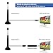 Luxtronic DT101 Digital TV Extendable Antenna - Portable Indoor/Outdoor Aerial for USB TV Tuner/Digital Television/DAB Radio - with Magnetic Base and Extendable Rod