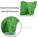 iPad mini Kids Case, Tading Non-Toxic Child Friendly Light Weight EVA Foam Shockproof Super Protection Tablet Cover Holder with Kickstand for iPad mini/Mini 2/ Mini 3/ Mini 4 - Elephant Design, Green
