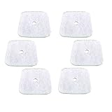 Hipa (Pack of 6 Air Filter for Mantis 7222 7222E 7222M 7225 7230 7234 7240 7920 7924 Tiller/Cultivator