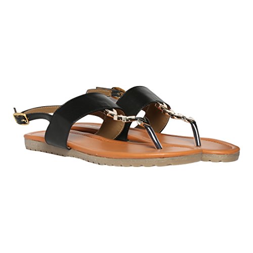 BATA Women's Josie Black Fashion Sandals