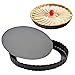 2 Pack 9 Inches Non-Stick Tart Pan with Removable Loose Bottom, Tart Pie Pan, Round Tart Quiche Pan