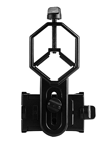 Universal Phone Spotting Scope Adapter Mount Compatible with Binoculars Monocular Spotting Scopes Telescopes and Microscopes #81054
