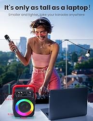 Karaoke Machine with Two Wireless