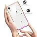 Salawat Compatible iPhone Xr Case, Clear iPhone Xr Case Cute Anti Scratch Slim Phone Case Cover Reinforced Corners TPU Bumper Shockproof Protective Case for iPhone Xr 6.1inch 2018 (Orange Pink)