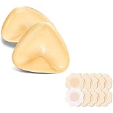Ultra Push up Sticky Bra Pads Inserts,Double-Sided Adhesive Bra Inserts,Stick on Bra for Sports Bra Swimsuit,Breast Enhancers Crème