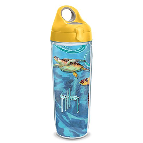 Tervis 1230722 Guy Harvey - Turtle Tumbler with Wrap and Yel