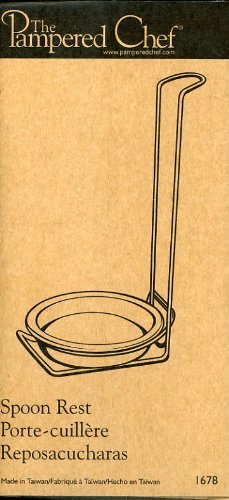 The pampered chef spoon rest