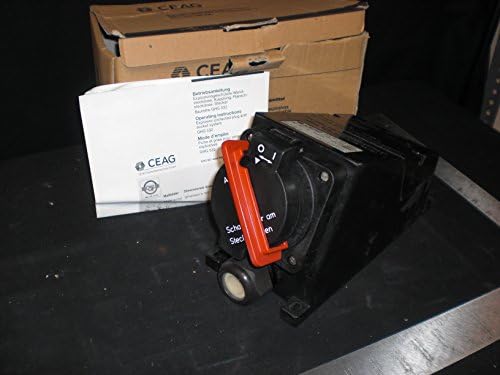 Wall Socket 6H 380-415V 32A 4 POLE+PE Explosion Proof CEAG GHG 532