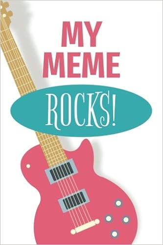 My Meme Rocks 6x9 Journal Lined Writing Notebook 1 Pages Guitar And Headphone Details In Pink And Teal Perky Bird Journals Amazon Com Books