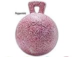 Horsemen's Pride Jolly Ball Horse Stall and Pasture Toy. Great Stress Reducer and Virtually Indestructible! (Peppermint Scent, Large)