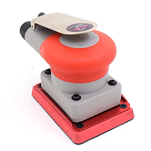 Pneumatic Sander Tools Square Rail Polishing Machine Square Pad 75 * 100mm 3" 4" Surface Grinder