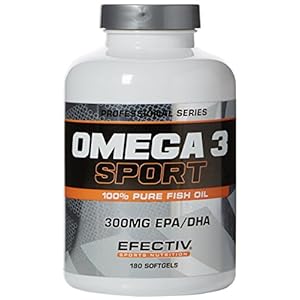 Efectiv Sports Nutrition Omega 3 Sport Softgels – Pack of 180