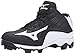 Mizuno 9 Spike ADV YTH FRHSE8 MD BK-WH Youth Molded Cleat (Little Kid/Big Kid)