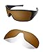 Littlebird4 Replacement Sunglasses Lenses Compatible with Oakley Antix, Polarized with UV Protection-Brown