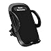 Beam Electronics Universal Smartphone Car Air Vent Mount Holder Cradle Compatible with iPhone Xs XS Max XR X 8 8+ 7 7+ SE 6s 6+ 6 5s 4 Samsung Galaxy S10 S9 S8 S7 S6 S5 S4 LG Nexus Sony Nokia (Black)
