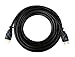 30ft (9.1M) High Speed HDMI Cable Male to Male with Ethernet Black (30 Feet/9.1 Meters) Supports 4K 30Hz, 3D, 1080p and Audio Return CNE58994 (4 Pack)