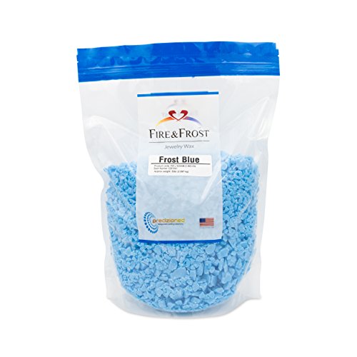Frost blue, jewelry injection wax, 1lb