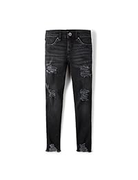 Denim destruido para niñas grandes de The Children's Place