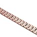 VITEROU Mens 99.95% Solid Pure Copper Magnetic Therapy Bracelet with Strong Healing Magnets for Arthritis Pain Relief,3500 Gauss,8.5 Inches