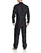 Red Kap Men's Twill Action Back Coverall, Black, 44 Long