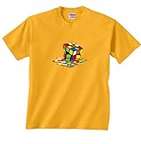 Melting Puzzle Cube Sheldon Big Bang Theory T-Shirt
