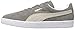 PUMA mens Suede Classic + Sneaker, Steeple Gray/White, 9.5 US