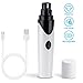 Casfuy Dog Nail Grinder 2018 Upgraded Rechargeable Electric Pet Nail Grinder Portable and Ultra Quite for Small Medium Large Dogs