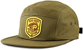 Dead Drift Fly Fishing Hat Ranger Camp Hat Adjustable Strap