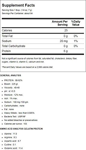 Great Lakes Gelatin Pure, 1 lb