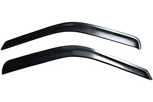 TORCIA Tape On Window Visors Fits for 1999-2016 Ford F250 F350 F450 F550 Superduty Standard Cab, Side Auto Window Wind Deflectors, Ventshade, Rain Guards for Cars/Trucks