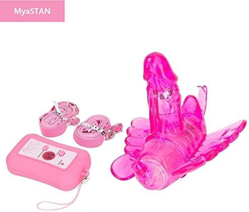 38 Modes Wearable Wireless Remote Control Butterfly Vibrating Leather Harness Tie, Unique and Excellent Design