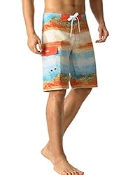 Nonwe Men's Board Shorts Quick Dry Holiday Printed