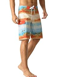 Nonwe Men's Board Shorts Quick Dry Holiday Printed