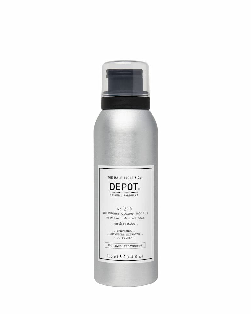 DEPOT No. 210 Temporary Colour Mousse Anthracite 100 ml