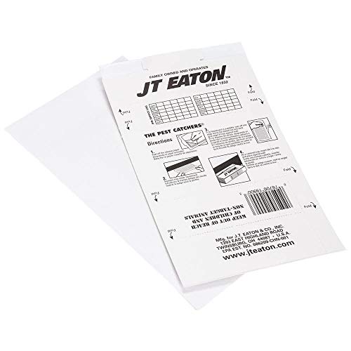 JT Eaton 198-12 Pest Catchers Glue Boards for Mice and Insects, 12-Pack