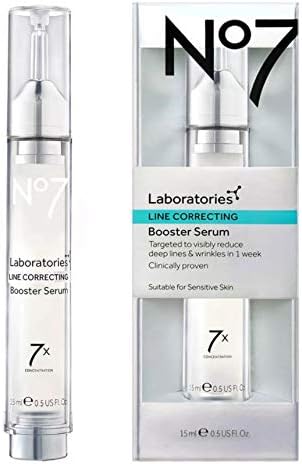 no7 laboratories line correcting booster serum 15ml