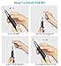 Nail Drills for Acrylic Nails Professional, Lumcrissy Rechargeable Electric Nail File 35000 rpm,Portable Nail Efile