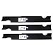 Rotary 15112 Lawnmower Blade, Pack of 3