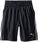 PUMA Little Boys' Pure Core Short, PUMA Black, 7