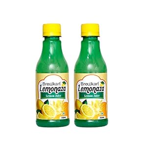 Brewkart Lemon Juice Concentrate 500 ml (250 ml x 2)
